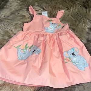 Adorable Pink Koala Dress